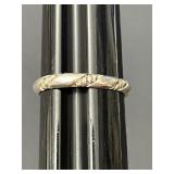 Sz.6 Sterling Silver Ring 1.43 Grams
