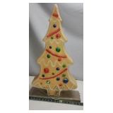 Christmas Gingerbread Tree Blow Mold 28.5in.