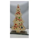 Christmas Gingerbread Tree Blow Mold 28.5in.
