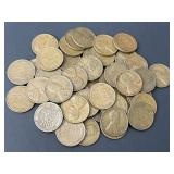 (50) Wheat Pennies