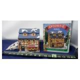 Dickensville Porcelain Lighted Scrooge Pub