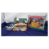 Dickensville Brown Sons Porcelain Lighted House