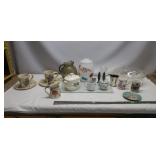 Rubbermaid Tote Full of Glassware