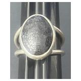 Sz.8.5 Sterling Silver Ring 7.82, Grams