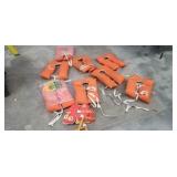 Adult Life Vests, One Childs Sz.