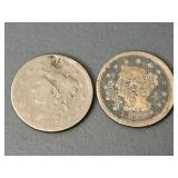 Liberty Head Large One Cent Coins