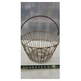Primitive Wire Egg Basket