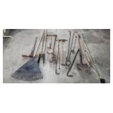 Garden tools, Post Hole Digger & More