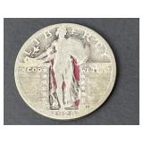 1928-S Standing Liberty Silver Quarter