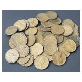 (50) Wheat Pennies