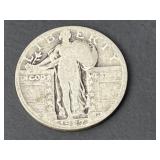 1927 Standing Liberty Silver Quarter