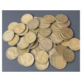 (50) Wheat Pennies
