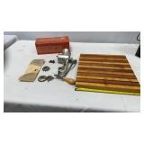 Universal  #1 food and meat chopper, 13 x13 inch