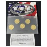 2002 Gold Edition State Quarter Proof Set