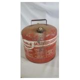Galvanized Gas Can