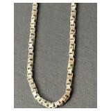 11.5in. Sterling Silver Necklace (missing