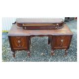 Vanity no mirror, some water damage