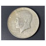 1968 Kennedy Silver Half Dollar