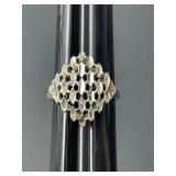 Sz.7 Sterling Silver Ring 3.01 Grams