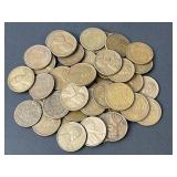 (50) Wheat Pennies
