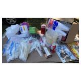 Plastic silverware, Hefty bowls cups, patterns,