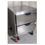 Beverage-Air two drawer refrigerator.