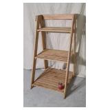 Country style solid wood display rack / ladder