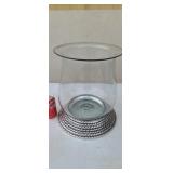 Nora Metal Art heavy aluminum center pice.