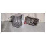 12 1/2"     17 1/4"    small stainless steel