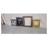 2 pictures 1 is signed and 2 picture frames