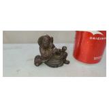 Chinese carved stone figurine some damage.