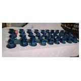 Set of Tuxton  Coffee mugs with saucers