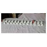 Coffee mugs and creamers