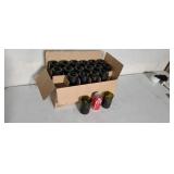 36  Libbey rock glass goblets firme basse.