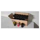 36 Libbey  rocks glasses goblets forme basse .