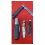 4 Vintage Pocket Knives. DE