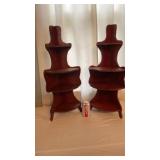 2 Knick Knack Shelves