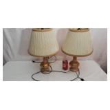 Matching Vintage Lamps