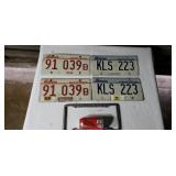 Vintage License Plates
