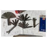 Spark plugs and feeler gages