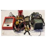 Battery booster, dwell tachometer, coil and