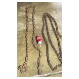 Log chains, one has only one hook