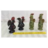 Vintage chicken salt and pepper shakers