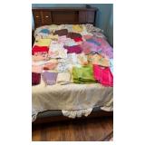 Lot of towels, tablecloths