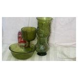 Green glassware