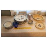 Crowning fashion dinnerware, Shirley Temple