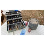 Fishing Box, Minnow container, fishing lures