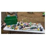 Tote Full Of Fishing Supplies