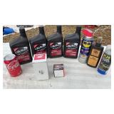 Oil change for motorcycle, WD-40, chain lube