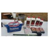 Starter Fluids, Squares, Charcoal